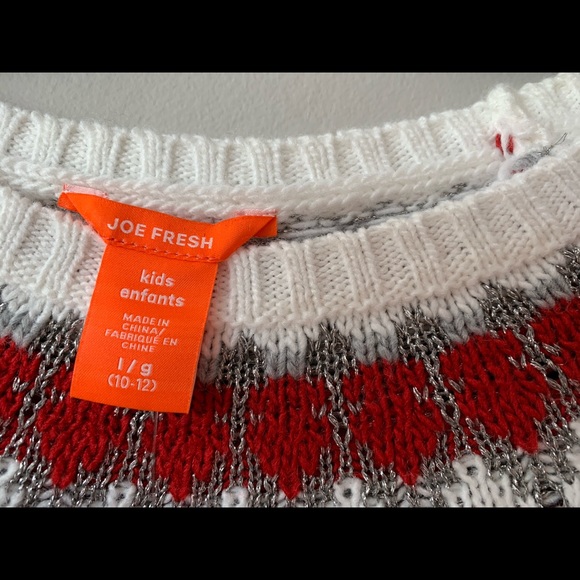 Fancy sweater brand new girls 10-12 - Picture 4 of 5
